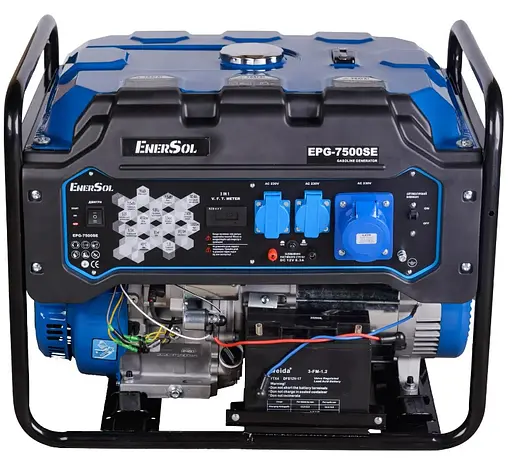 Генератор бензиновий EnerSol 7/7.5 кВт EPG-7500SE - фото 1