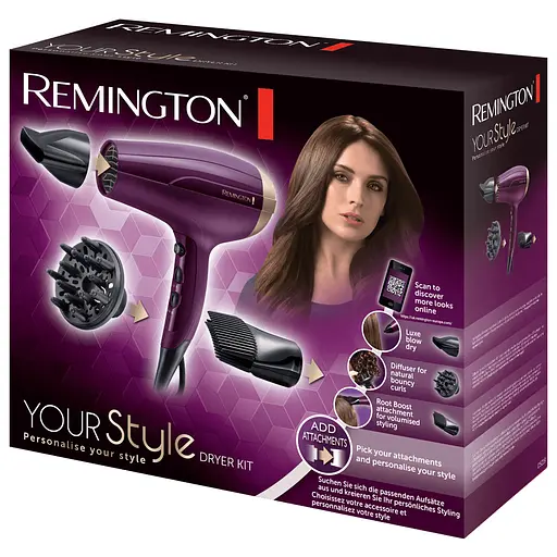 Фен Remington D5219 диффузор, щетка - фото 6