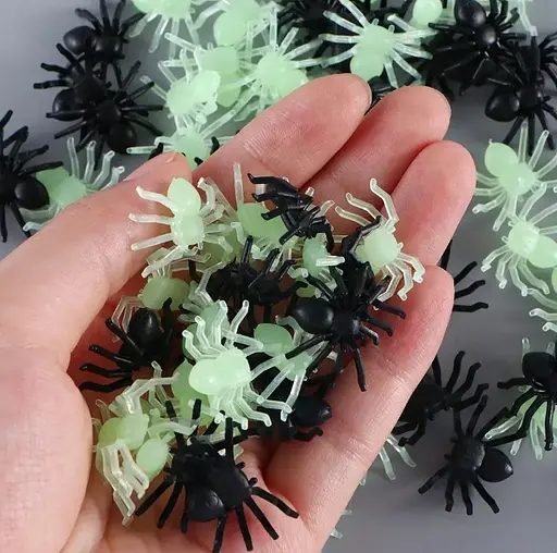 Набор пластиковых пауков Хэллоуин, 50 шт, IDEA12-HOL19 - фото 7