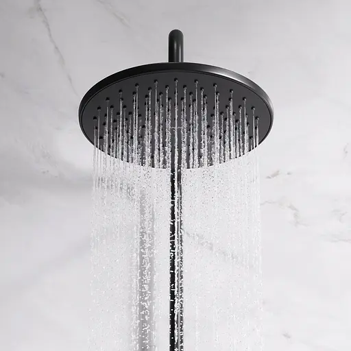 Душова система Am.Pm ShowerSpot без змішувача Like black F0780222, Чорний матовий - фото 6