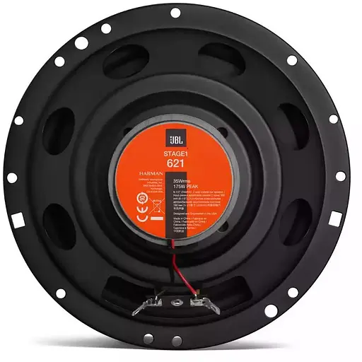 Автомобільна акустика JBL Stage1 621 2-х смугова коаксіальна 16.5 см кругла 35 Вт - фото 3
