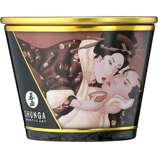 Масажна свічка Shunga Massage Candle шоколад, 170 мл