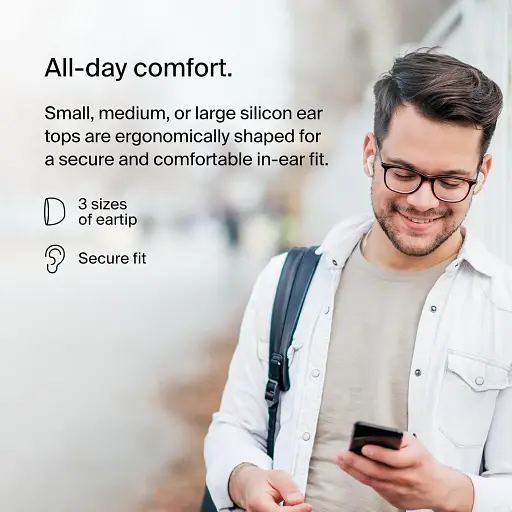 Наушники Belkin TWS Soundform Rhythm True Wireless белые - фото 3