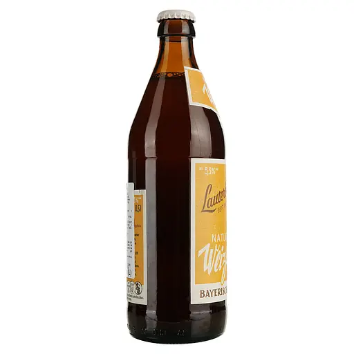 Пиво Lauterbacher Natur Weizen светлое нефильтрованное 5.3% 0.5 л  - фото 3