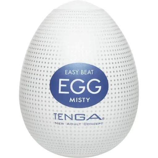 Мастурбатор яйцо Tenga Egg Hard Boiled Misty белый