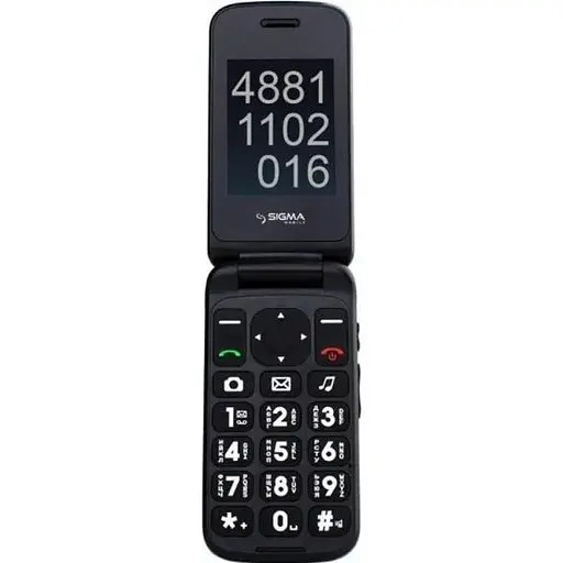 Мобільний телефон (бабушкофон) Sigma mobile Comfort 50 Shell Duo Red (4827798212325)