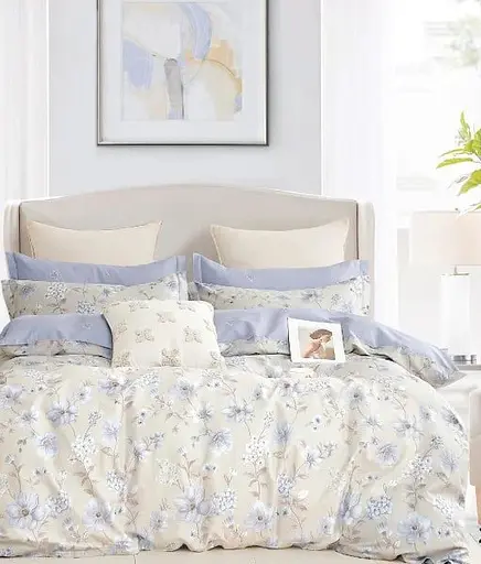 Комплект постільної білизни Viluta євро ранфорс 24322 100% бавовна - фото 1