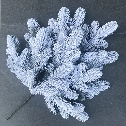 Гілка ялинки штучна Hvoya Lux засніжена 60 см