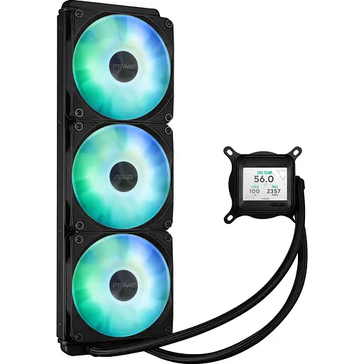 Система водяного охолодження Asus Prime LC 360 ARGB LCD Black (90RC00Z1-B0EAY0) [143459] - фото 4