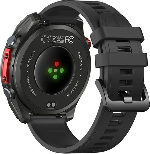 Смарт-часы Zeblaze Stratos 4 black - фото 3