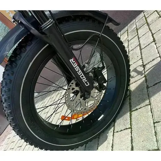 Электровелосипед Crosser 777 фетбайк 500W 48V 18Ah - фото 9