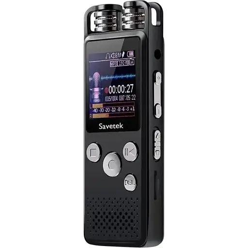 Диктофон цифровой Savetek GS-R07, 16 ГБ