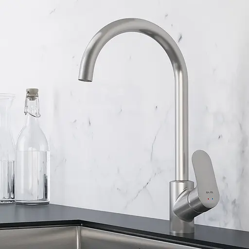 Смеситель для кухни AM.PM Like хром матовый F80E07111 - фото 2