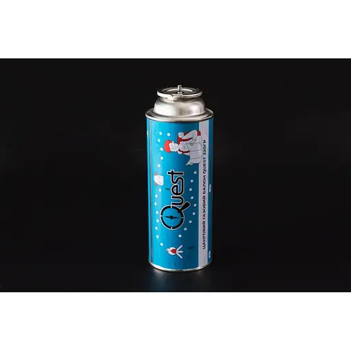 Газовая горелка BRS-99 + Газовый баллон цанговый бутановый Quest, 220гр - фото 6