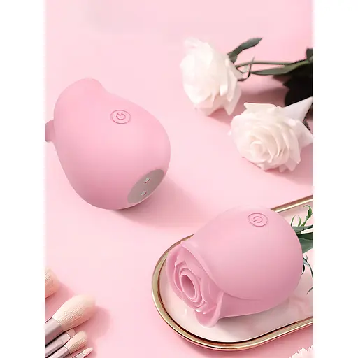 Вибратор Passion Роза вакуумный USB розовый (4821002029587) - фото 5