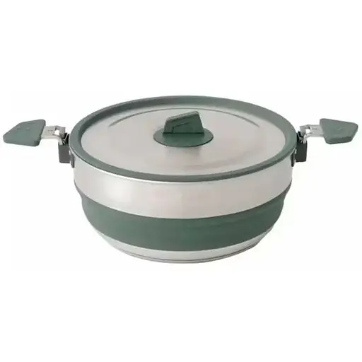 Кастрюля Sea To Summit Detour Stainless Steel Collapsible Pot 3 L Laurel Wreath Green (1033-STS ACK026021-402002)