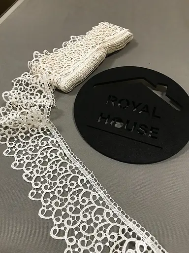 Мереживо Мізки кремове - фото 3