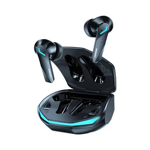 Навушники бездротові ігрові Lenovo GM2 Pro спортивні чорні - фото 2