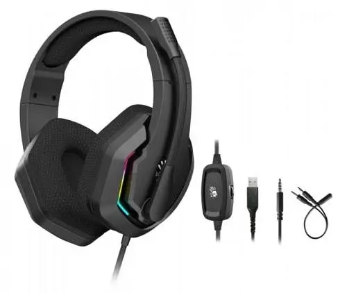 Наушники G260p Black игровые Bloody teh0020060 - фото 5