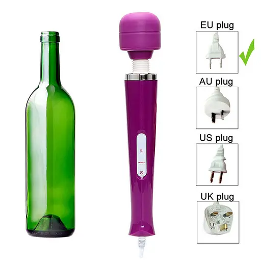 Вібромасажер Boss Series Wand 32 см (фіолетовий) - фото 22