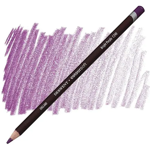 Карандаш цветной Derwent Coloursoft С240 Фиолетовый яркий