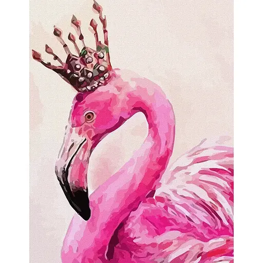 Полотно на картоне с контуром Rosa Start Животные №10 30х40 хлопок акрил