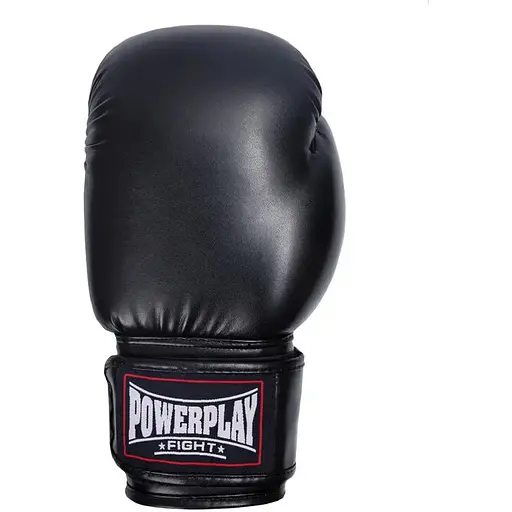 Рукавиці боксерські PowerPlay PP 3004 Black - 10 унцій - фото 3