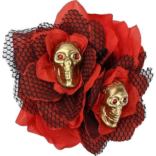 Брошка - заколка Santa Muerte New - фото 1