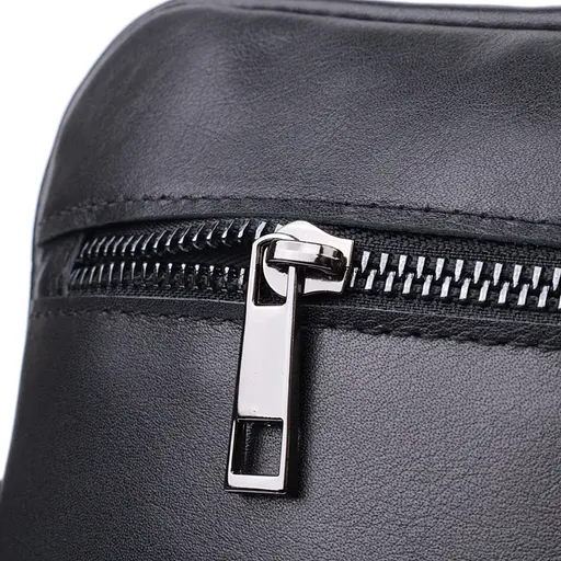 Мужская классическая сумка мессенджер из глянцевой натуральной кожи SHVIGEL 19х21х7 см sum0026999 - фото 6