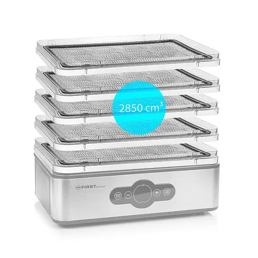 Сушилка для фруктов FIRST Austria FA-5126-6 (дисплей, прямоугольная) - фото 5