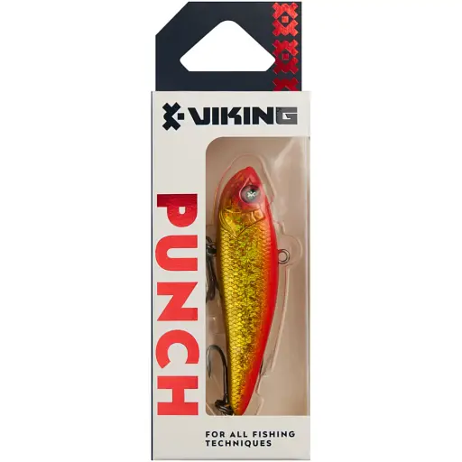 Воблер Viking Fishing Punch Vib 70mm 19g #25 Candle Flame - фото 2