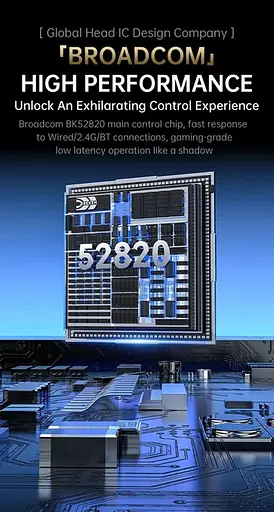 Игровая беспроводная мышка ATTACK SHARK X8SE / Три режима подключения / 55g / 25000DPI / Сенсор PAW3311 / Black - фото 5