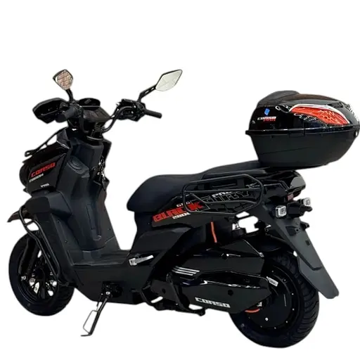 Электроскутер Двухместный Corso BlackFury (2800W, 72V/42Ah) Литий-железо-фосфатный аккумулятор Черный - фото 4