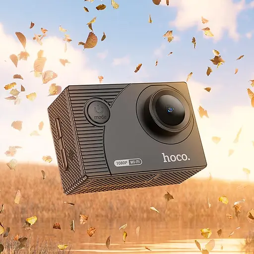 Екшен камера Hoco DV100 sports camera Black - фото 6