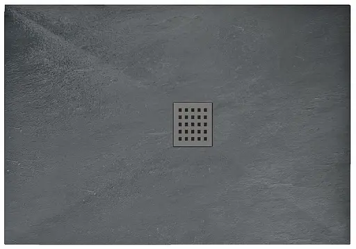 Душевой поддон Rea grey Rock 80x100 REA-K4582 Серый - фото 1