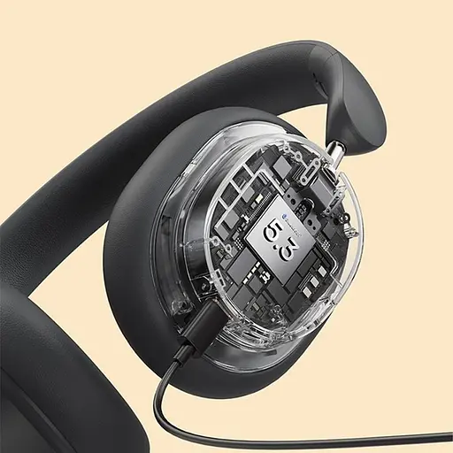 Накладні бездротові навушники Baseus Bowie D05 Wireless Headphones (NGTD02021) Grey - фото 4