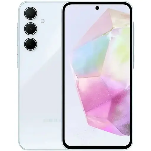 Смартфон Samsung Galaxy A55 256 GB Awesome Iceblue (Grade B) Seller Refurbished - фото 1