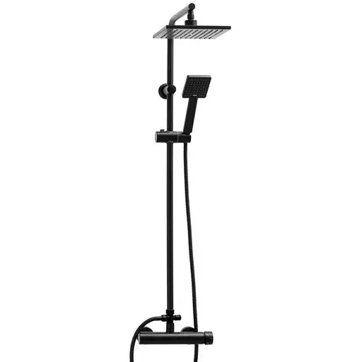 Душова система Yoka Tiki-Blk black BP.TIKI-BLK, Чорний матовий - фото 1