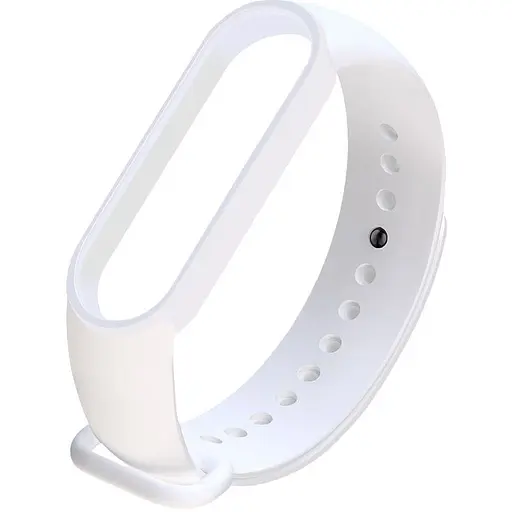 Ремешок для фитнес-браслета Lemfo для Xiaomi Mi Band 5 и 6 белый