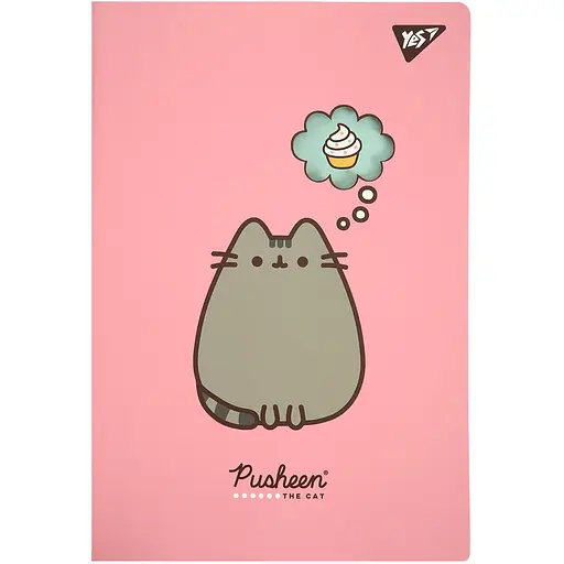 Зошит А4 Yes Pusheen з висічкою 40 аркушів у клітинку (681856)