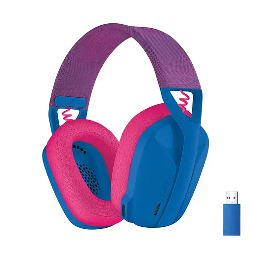 Ігрова гарнітура Logitech G435 Lightspeed Wireless Blue (981-001062) - фото 1