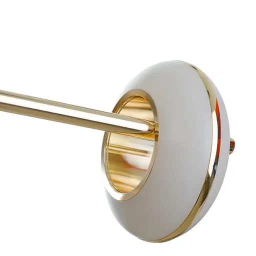 Люстра Brille молекула підвісна LED 80W WW BK+GD (ВL-791S/12) - фото 4