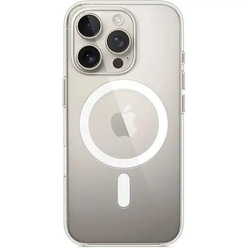 Оригинальный прозрачный чехол Apple Clear Case with MagSafe для Iphone 16 Pro (6.3") Clear MA7E4ZM/A - фото 9