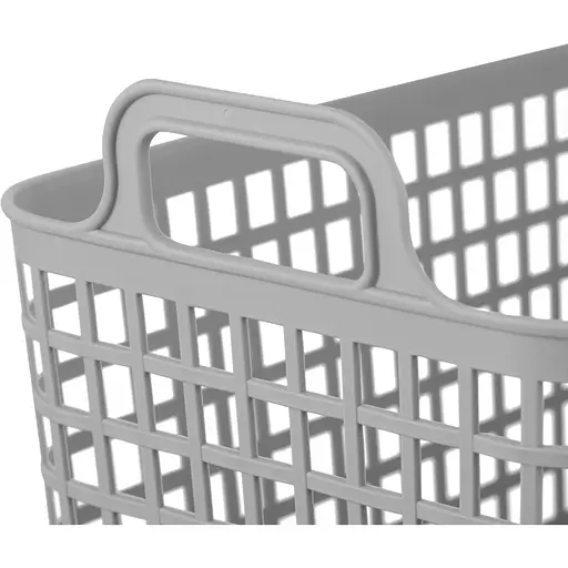 Кошик для зберігання Ardesto пластик PP 33x22.5x25.2 см 12.5 л cірий (ARHC2512GG) - фото 5