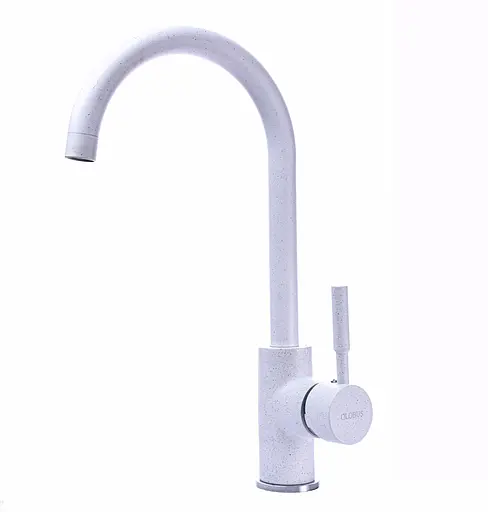 Змішувач для кухні Globus Lux Lazer GLLR-0203S-7-White Білий - фото 2