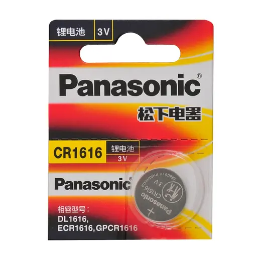 Батарейка дисковая Panasonic CR1616, 3V (18585)