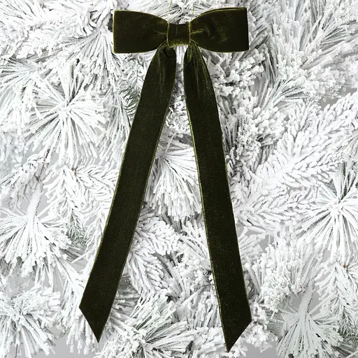 Украшение декоративное Yes! Fun Бант 38x16 см темно-зеленое (975093) - фото 7