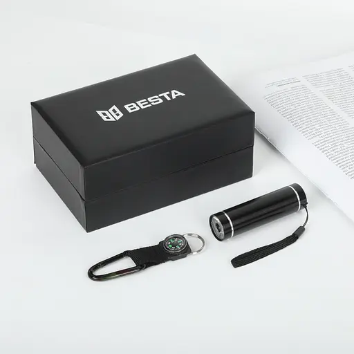 Подарунковий набір з компасом та ліхтариком Besta Light - фото 2