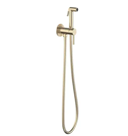 Гігієнічний душ прихованого монтажу Volle Sistema H35 матове золото 1590.160315 - фото 1