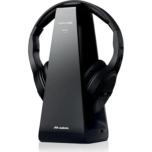 Беспроводные телевизионные наушники Meliconi с оптическим исходным основанием/3.5/RCA 497317 HP Digital